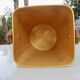 Gold anodised aluminium ice bucket, teak handles, signed T.L PARIS.