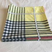 3 red/yellow bistro napkins 47 x 47