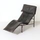 Chaise Longue SKYE by T. Bjorklund for Ikea, 1980s – Green Leather
