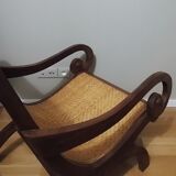 Deux fauteuils coloniaux planteurs