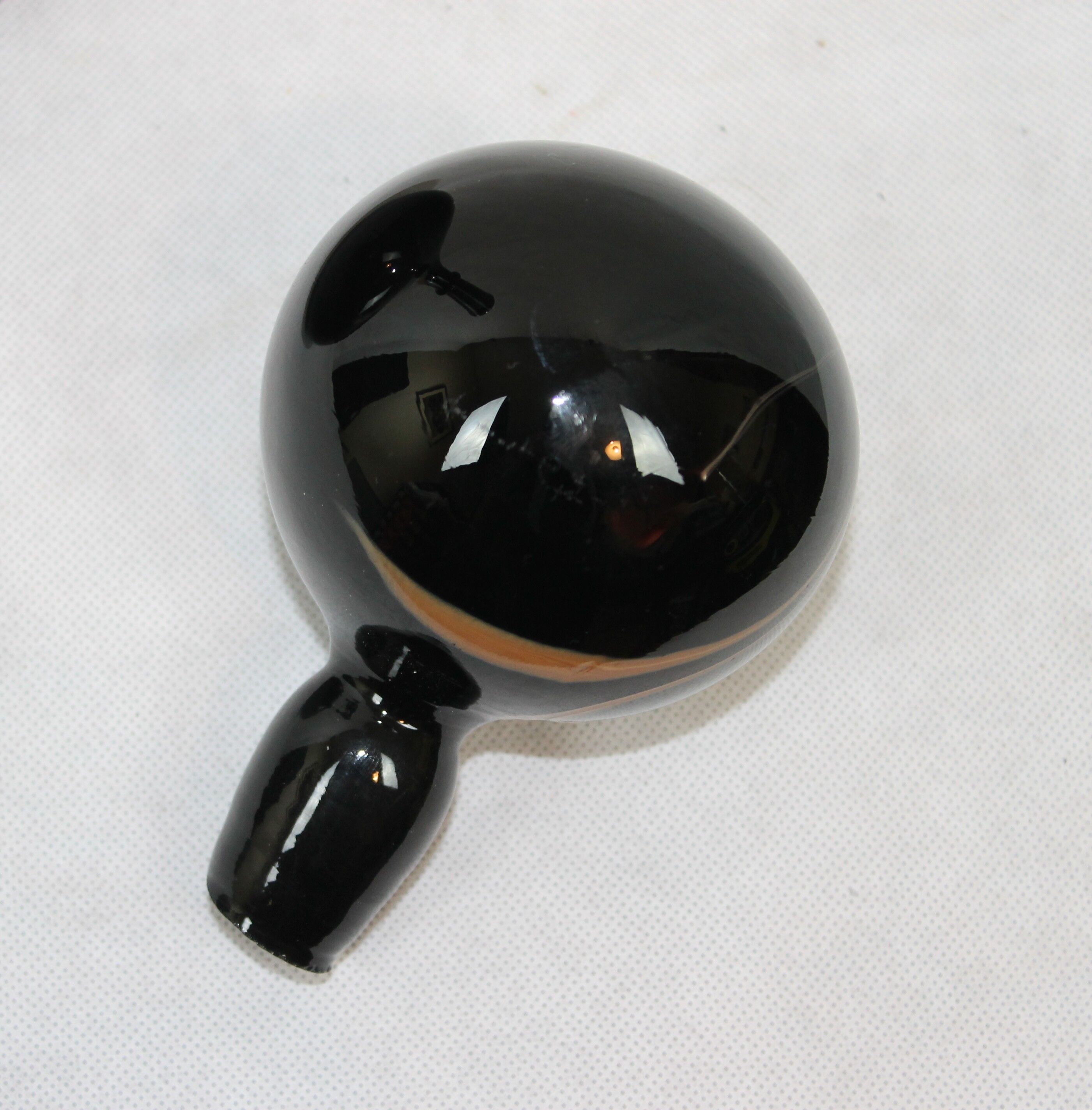 Glass carafe with cap