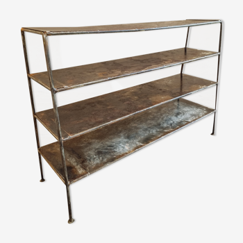 Industrial shelving kitchen rack steel