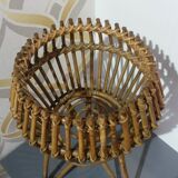 Tripod rattan worker