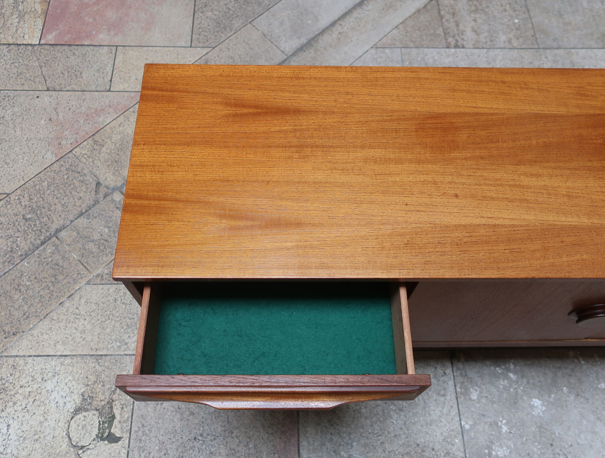Teak sideboard, 60s
