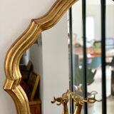 Old baroque gold mirror - 33x47cm