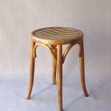 Stool bistrot wood curved by Baumann 1930