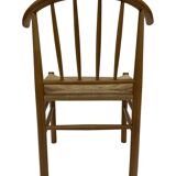Chaises vintage Erik Ole Jørgensen J-151 chaise design danois papercord