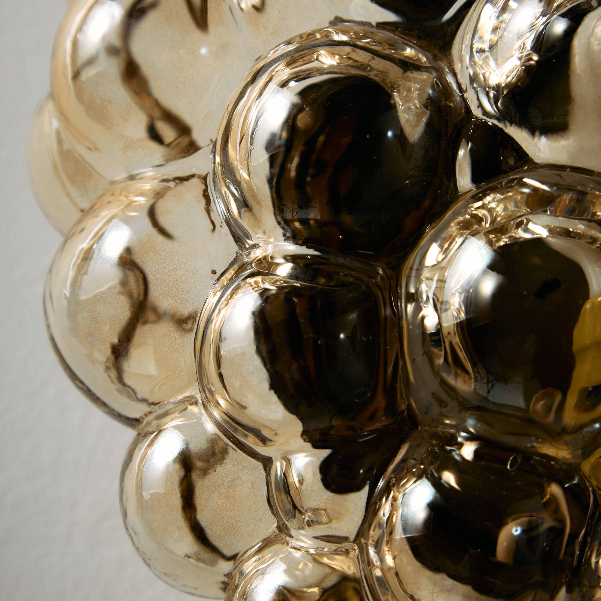 Bubble glass wall light by Helena Tynell for Limburg