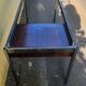 Bureau Knoll design marbre blanc