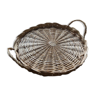 Wicker tray