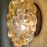 Ceiling bubble glass lamp by Helena Tynell