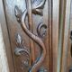 Pair of decorative panels carved wood Renaissance decoration
