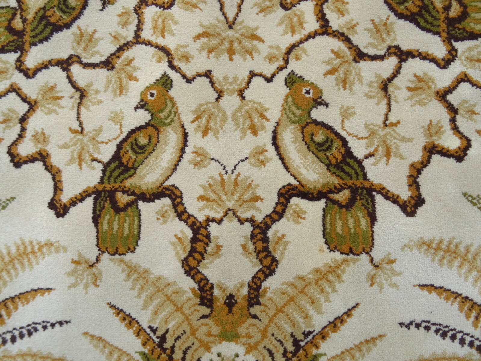Parakeets wool rug 205 x 150cm