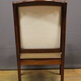 Pair Of Louis Philippe Period Armchairs With Mahogany Crosses XIX
