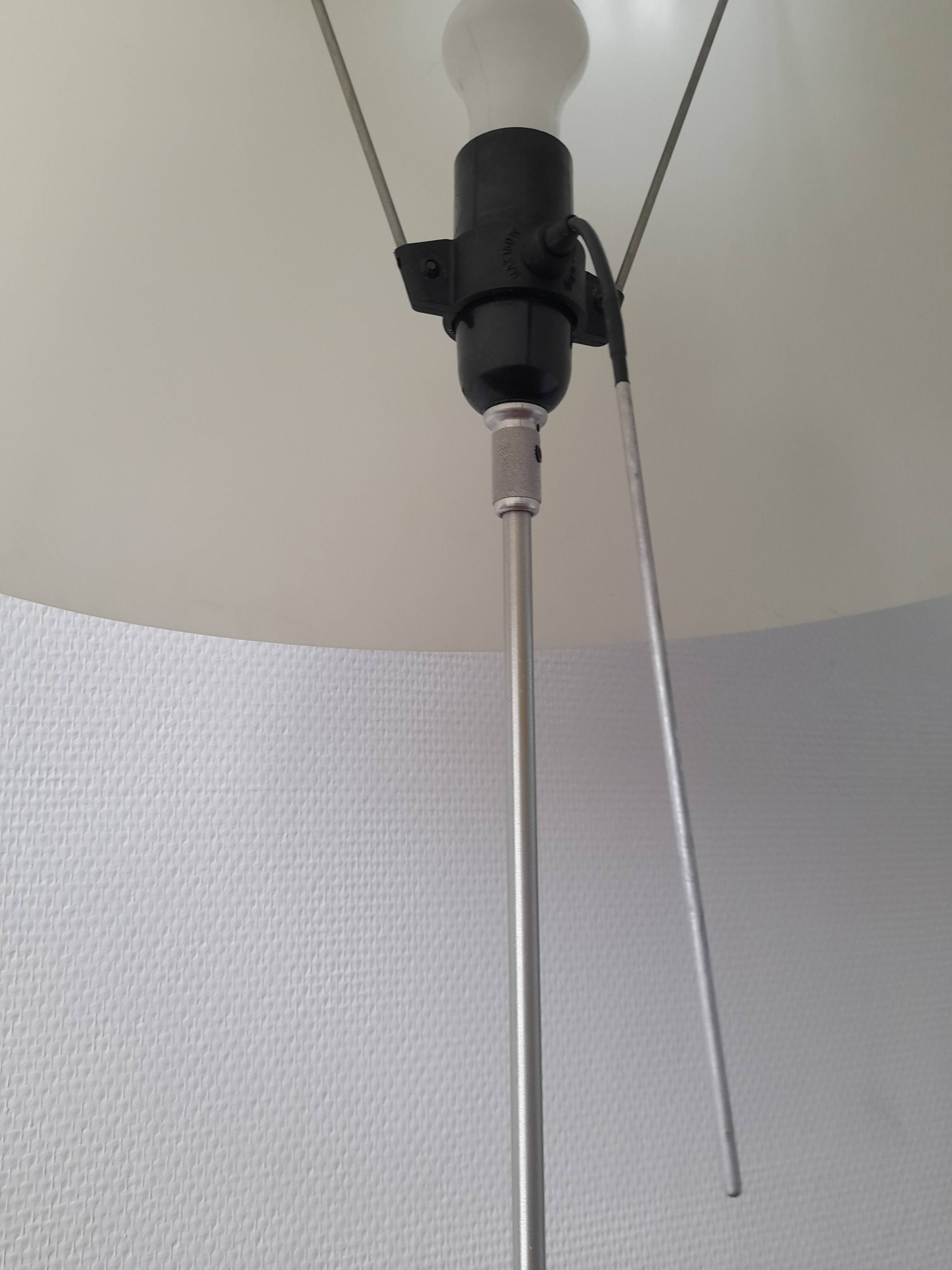 Costanza D13 floor lamp by Paolo Rizzatto for Luce Plan