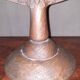 Pair of bronze candlesticks