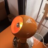 Vintage ceramic space-age lamp