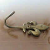Brass "fleur de lys" hook 30-40s