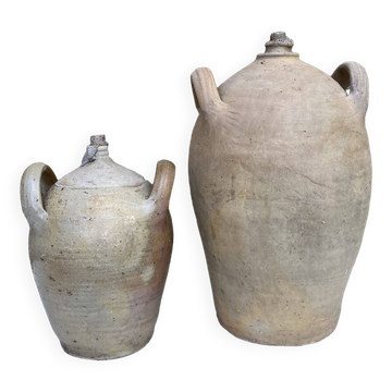 Antique terracotta jars
