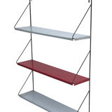 Vintage metal wall shelf wall rack minimalistic 1960’s