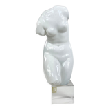 Bust of Venus in ceramic on plexiglass base, circa 1970