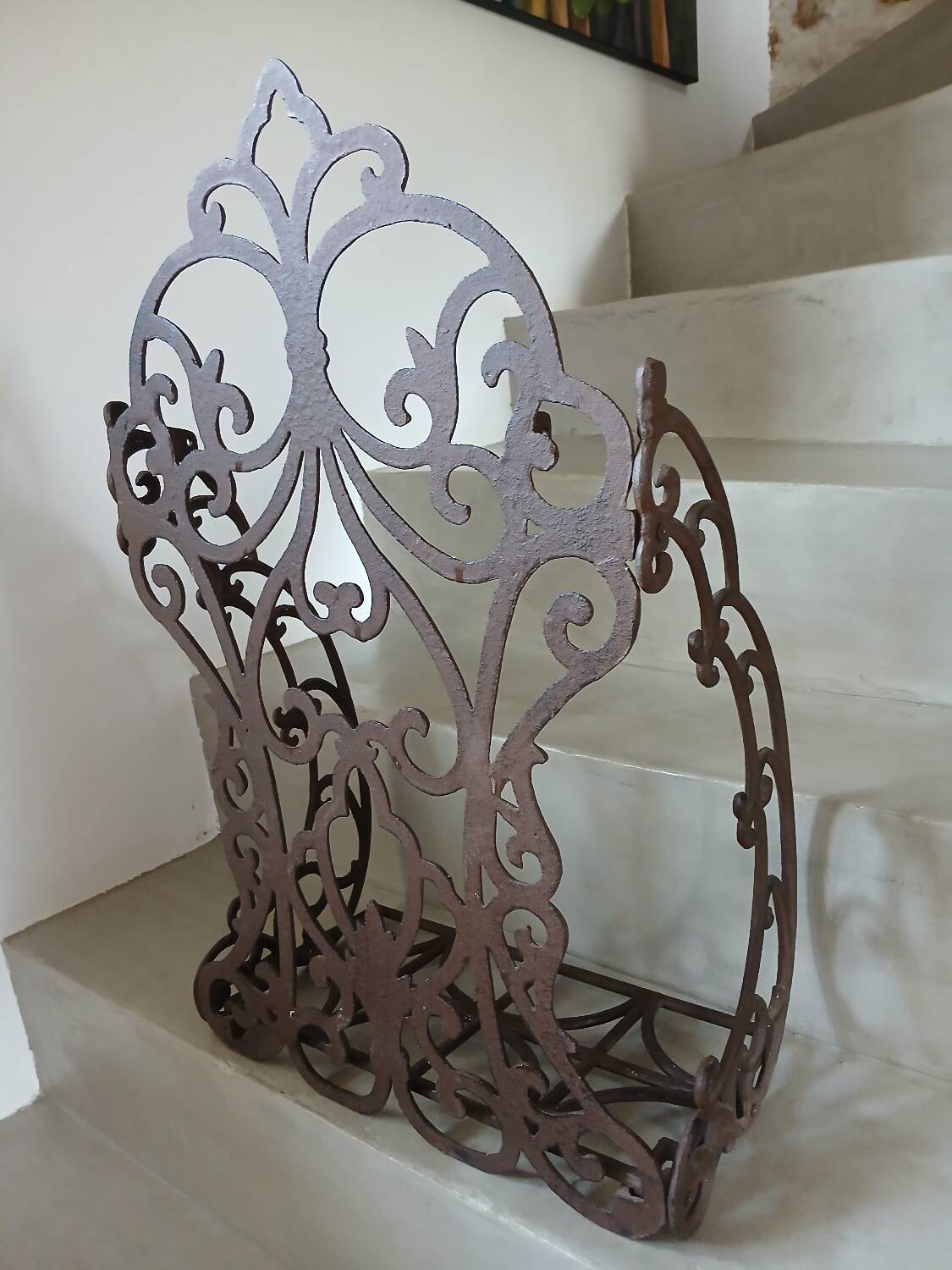 Étagère murale en fonte