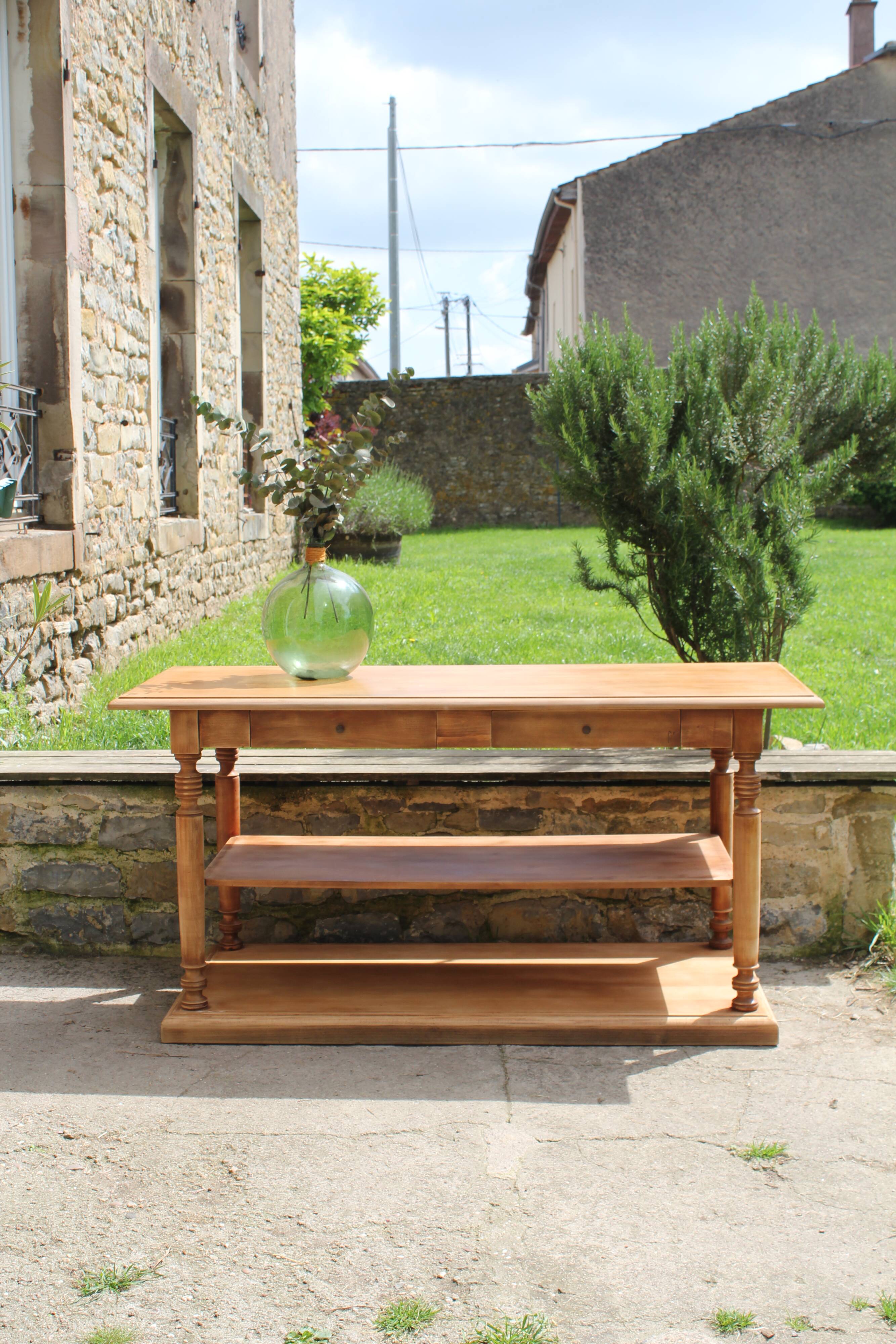 Clothier style table