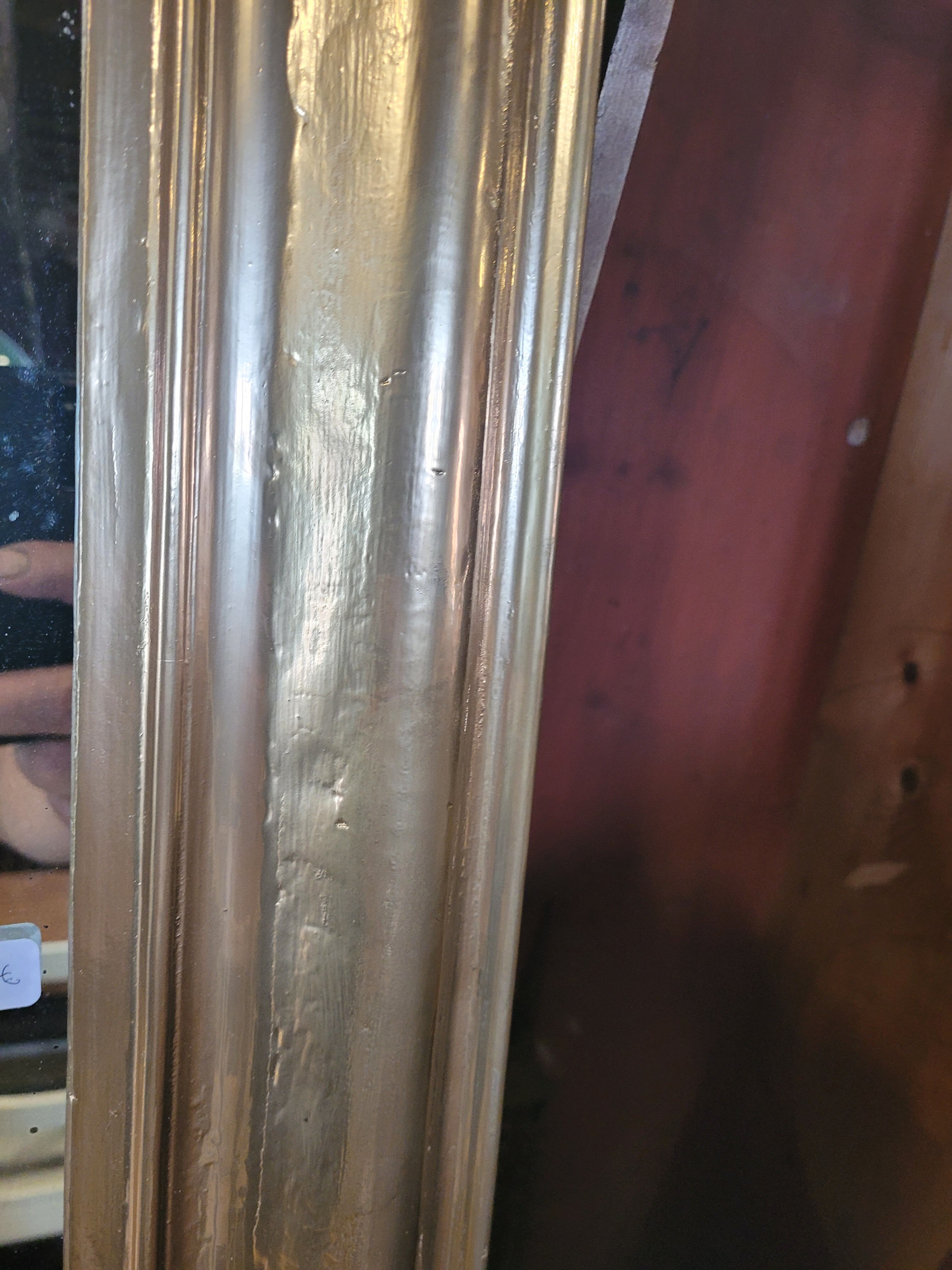 Mirror Louis Philippe old gilded 103x76cm