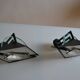 Pair of postmodernist wall sconces, 1980