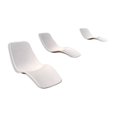 Lot de 3 chaises longues Zublena