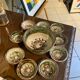 Series of ceramic salad bowls Albert Thiry Vallauris