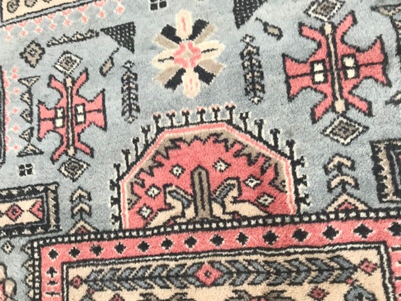 Pakistan is 125 X 190 CM hand vintage carpet