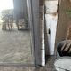 Wooden mirror with juice patina