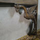 Frame Renaissance-style walnut mantelpiece