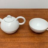 Teapot and cup from the vintage postmodern German Fantasia series by Matteo Thun for Arzberg, 1980s, set of 2.