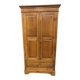 Armoire 2 portes en bois exotique
