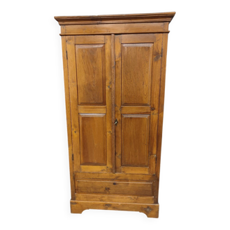 Armoire 2 portes en bois exotique