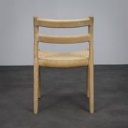 Set of 6 model 84 dining chairs by Niels Otto Møller, 1970s