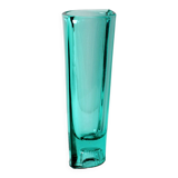 Mid-century Pressed Glass Vintage Vase by Miloš Filip  / 1963