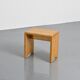 Pine stool from Les Arcs, circa 1975