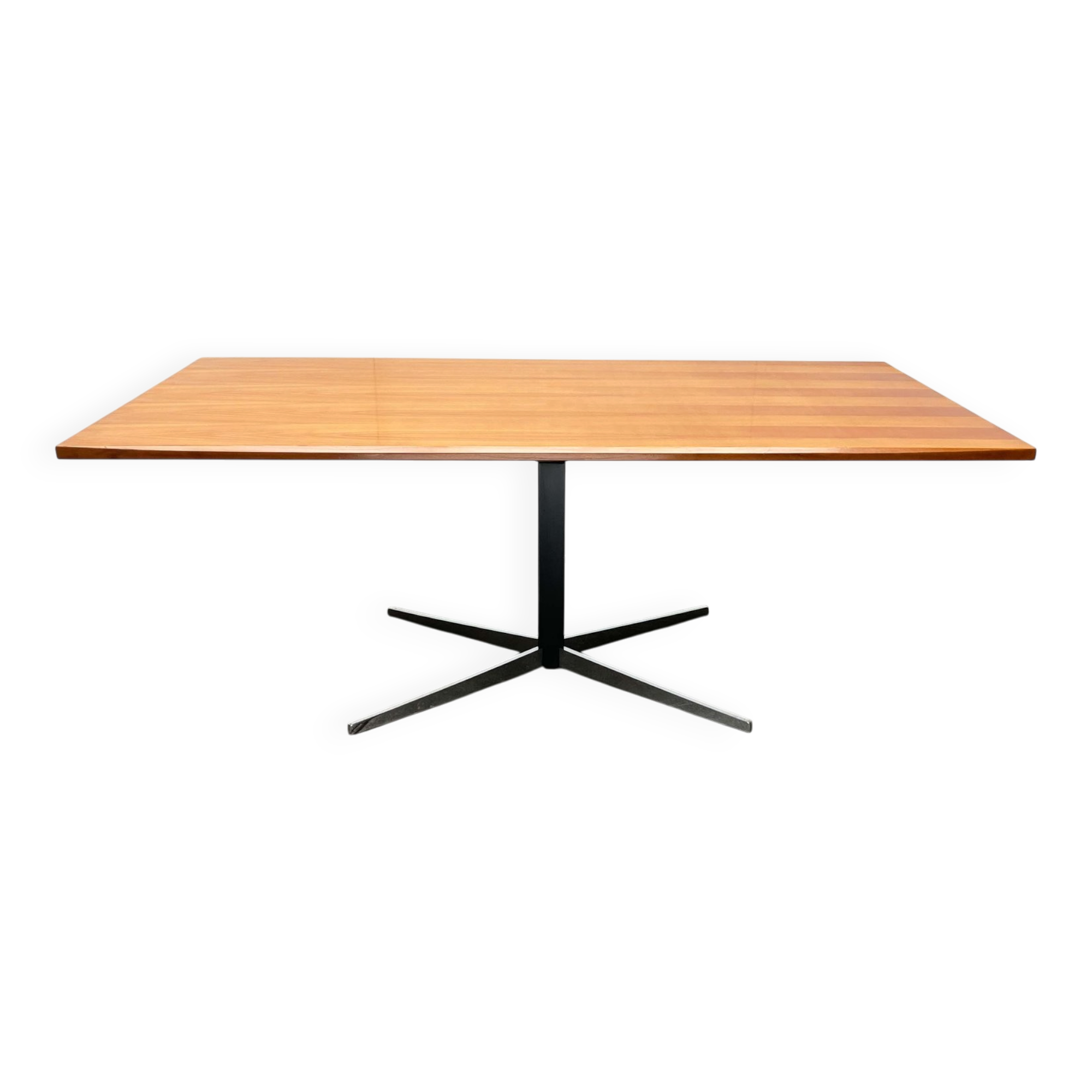 German adjustable dining table in mid-century style by J.M. Thomas for Wilhelm Renz, 1960s