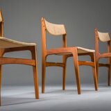 Teak dining chairs attributed to Erik Buch for Anderstrup Stolefabrik, Denmark, 1970s, set of 3
