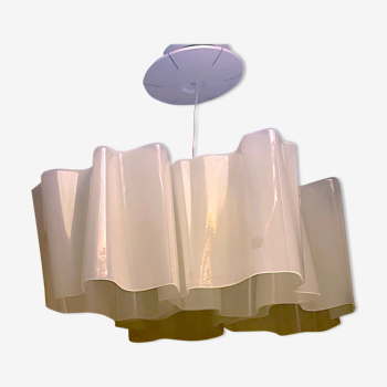 Modern Artemide chandelier, in 4 parts, late twentieth century, model "Logico" Murano glass, Italy