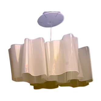 Suspension Artemide moderne, en 4 parties, fin XXe siècle, modèle "Logico" verre Murano, Italy