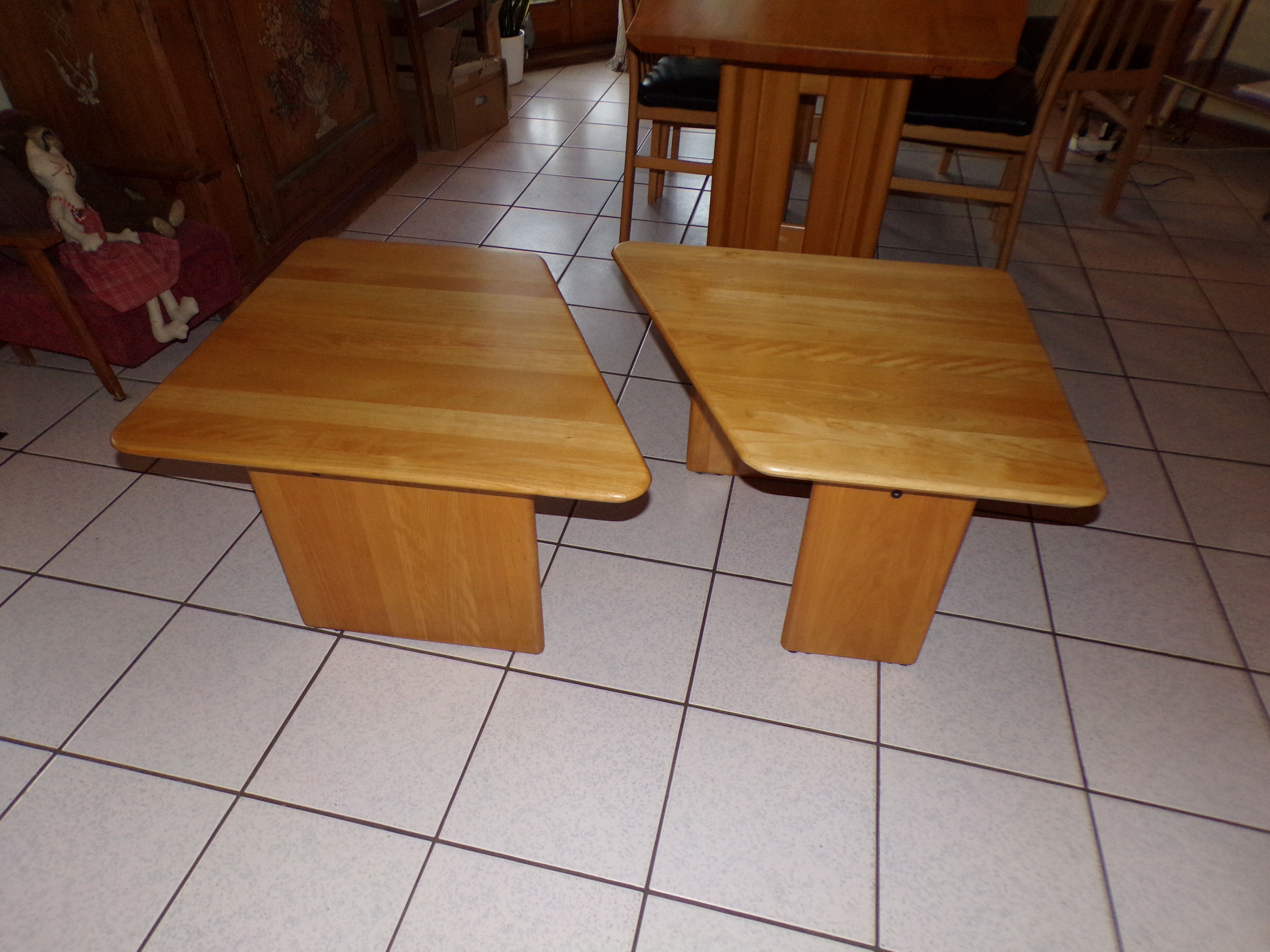 Beech wood coffee table
