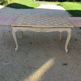 Louis XV style table from the 1950s/60s, stripped and patinated