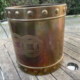 Brass pot cover
