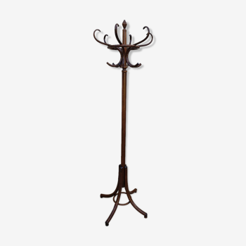 Ancient Thonet parrot coat rack