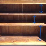 Shallow old Tuscan buffet