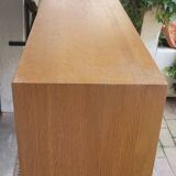 60's glass wall shelf